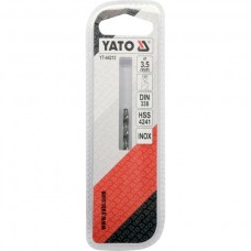 YATO Burghiu pentru gaurit metal, diametru 3.5 mm..